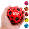 Rainbow Color Kids Bouncy Balls – High Bounce PU Foam Stress Balls